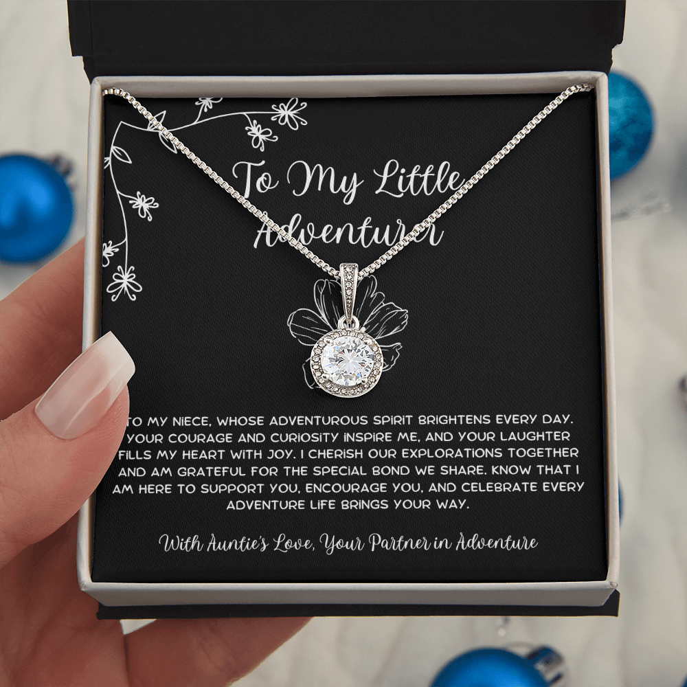 To My Little Adventurer - From Aunt to Niece Eternal Hope Necklace
