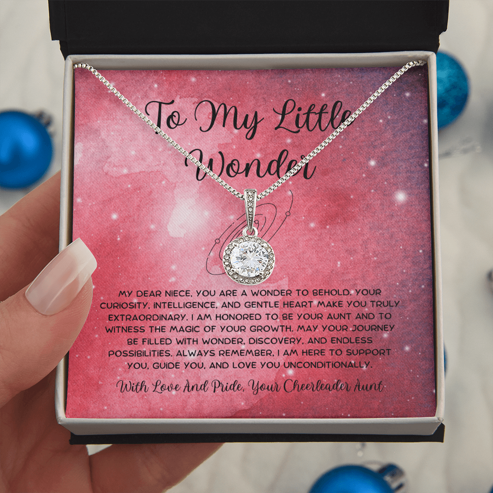 To My Little Wonder - From Aunt to Niece Eternal Hope Necklace