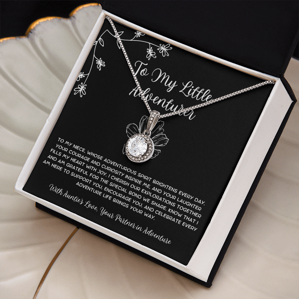 To My Little Adventurer - From Aunt to Niece Eternal Hope Necklace