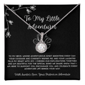 To My Little Adventurer - From Aunt to Niece Eternal Hope Necklace
