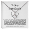 To My Little Starlet - From Aunt to Niece Eternal Hope Necklace