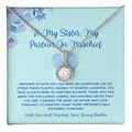 To My Sister, My Partner In Mischief - From Brother To Sister Eternal Hope Necklace