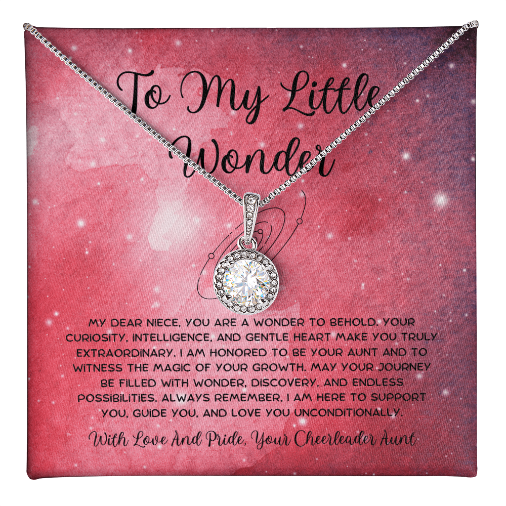 To My Little Wonder - From Aunt to Niece Eternal Hope Necklace