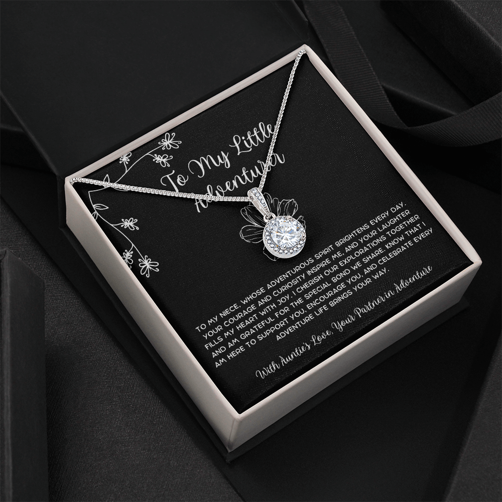To My Little Adventurer - From Aunt to Niece Eternal Hope Necklace