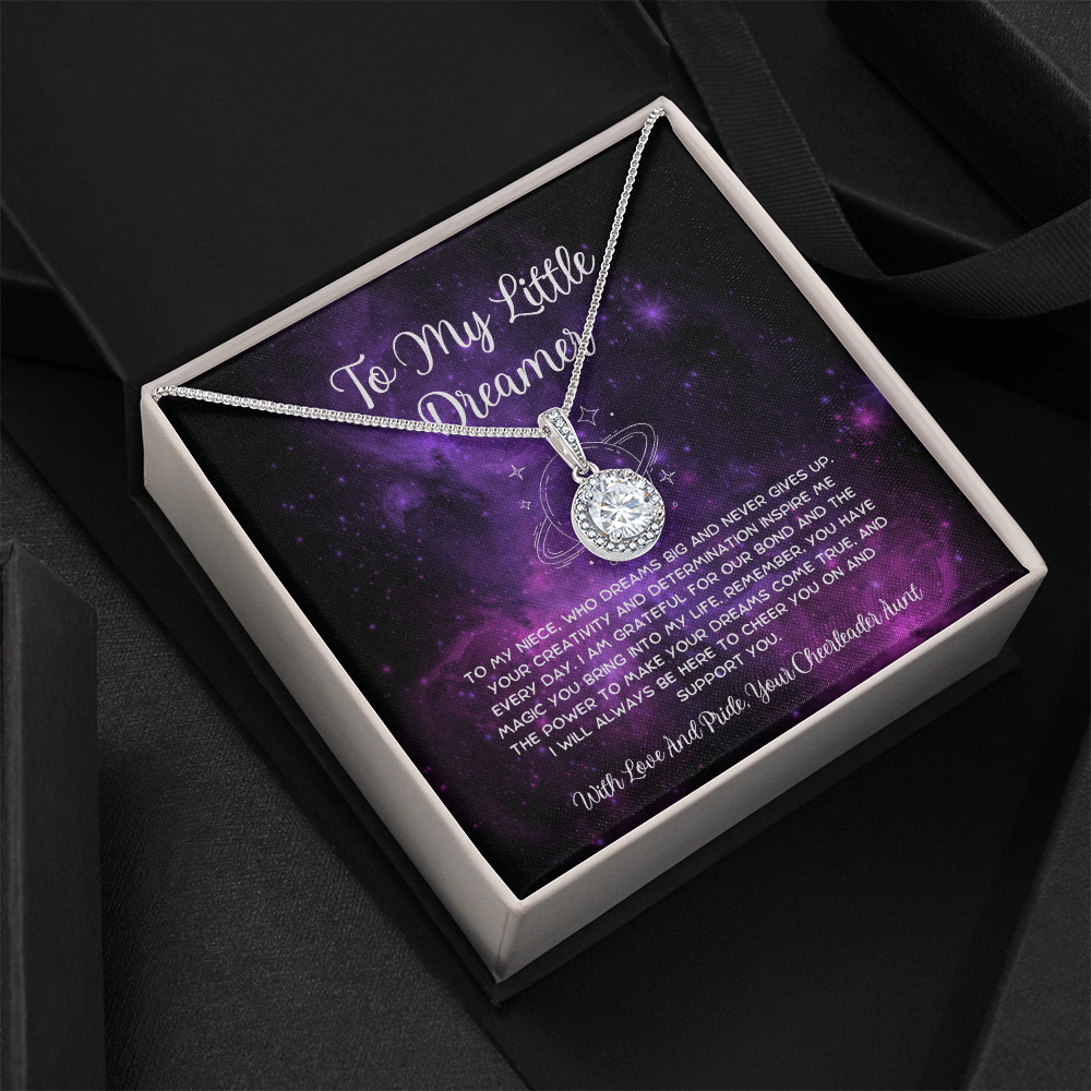 To My Little Dreamer - From Aunt to Niece Eternal Hope Necklace