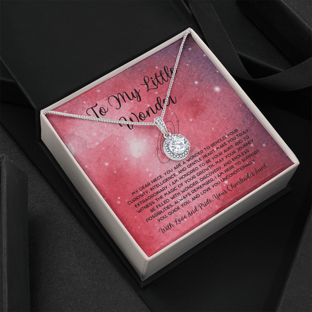To My Little Wonder - From Aunt to Niece Eternal Hope Necklace