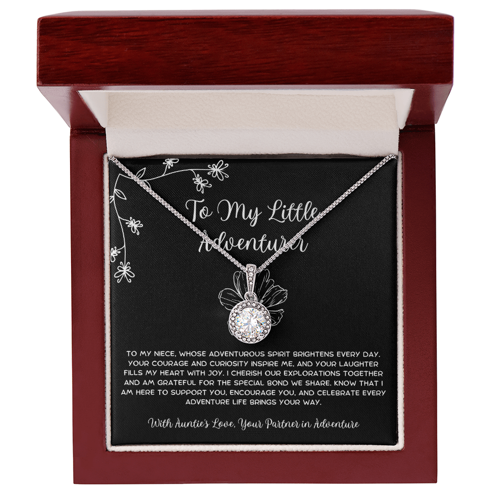 To My Little Adventurer - From Aunt to Niece Eternal Hope Necklace