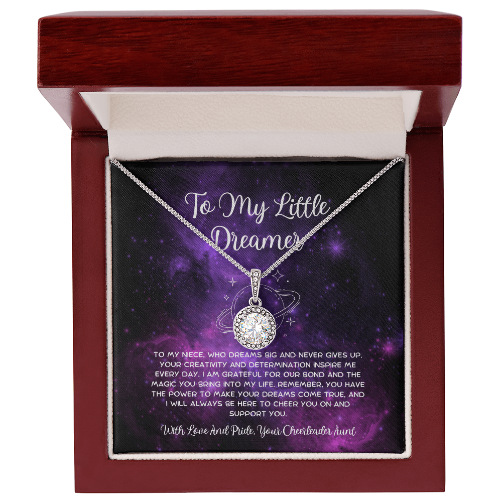 To My Little Dreamer - From Aunt to Niece Eternal Hope Necklace