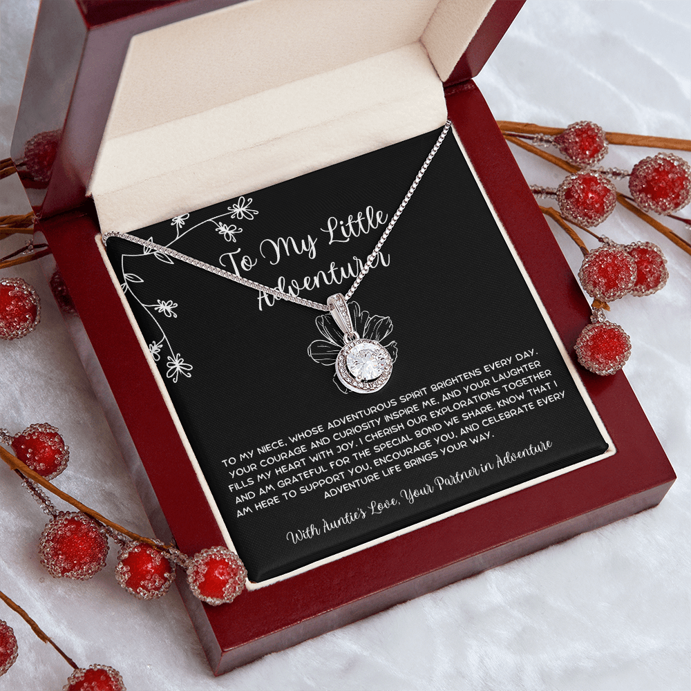 To My Little Adventurer - From Aunt to Niece Eternal Hope Necklace