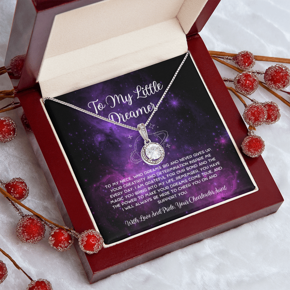 To My Little Dreamer - From Aunt to Niece Eternal Hope Necklace