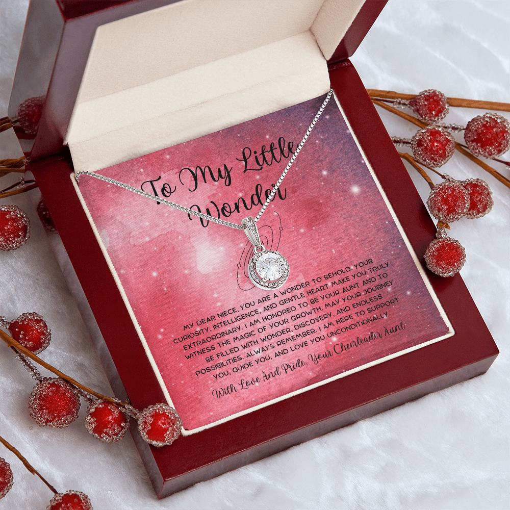 To My Little Wonder - From Aunt to Niece Eternal Hope Necklace