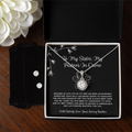 To My Sister, My Partner In Crime - From Brother To Sister Eternal Hope Necklace With Earrings