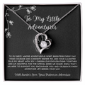 To My Little Adventurer - From Aunt to Niece Forever Love Necklace